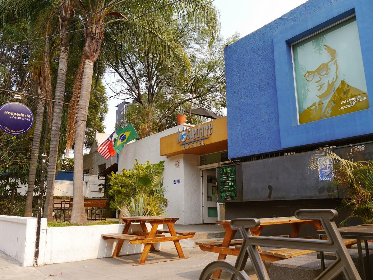 Hostel Hospedarte Chapultepec Guadalajara Exteriör bild