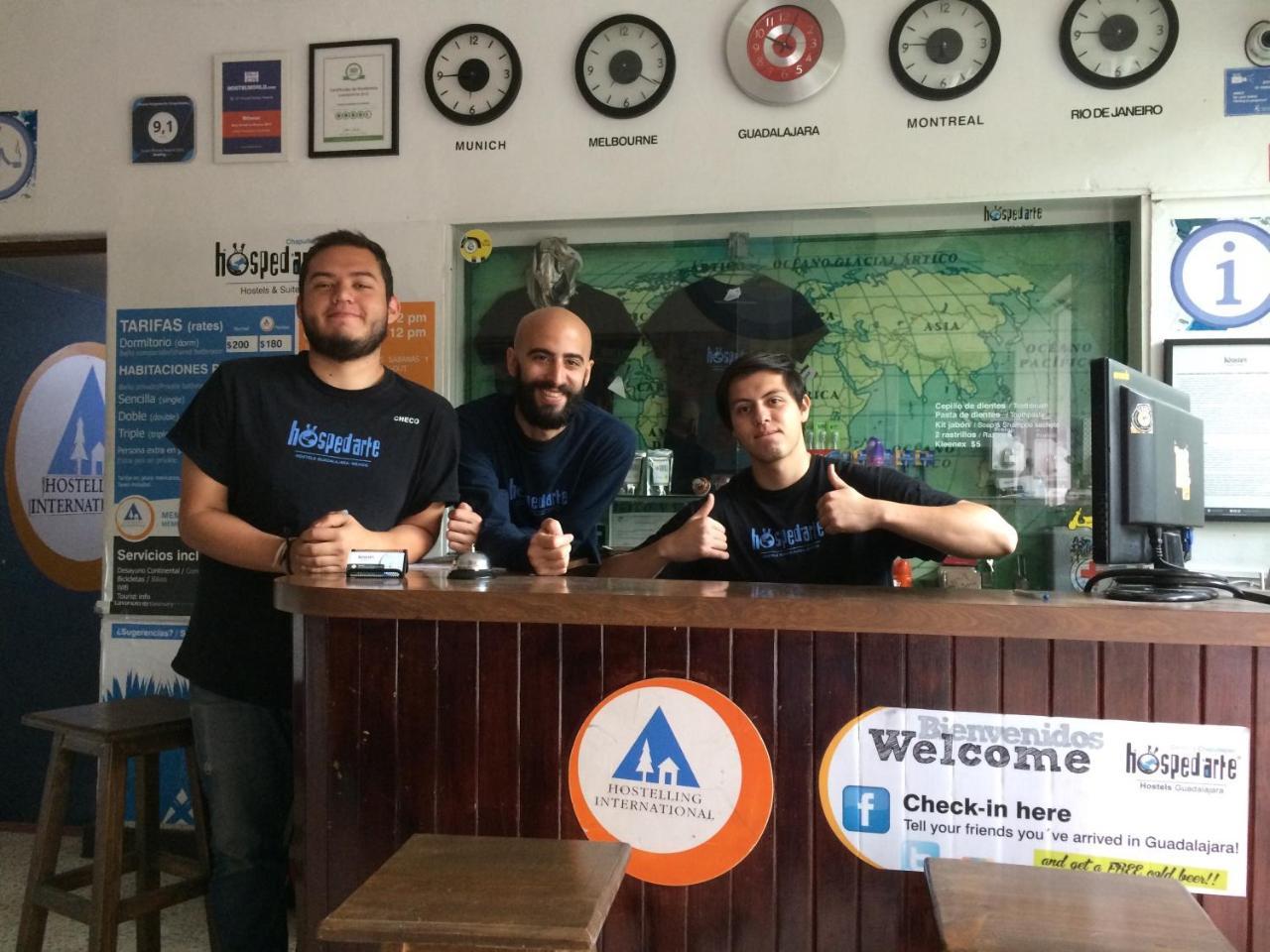 Hostel Hospedarte Chapultepec Guadalajara Exteriör bild